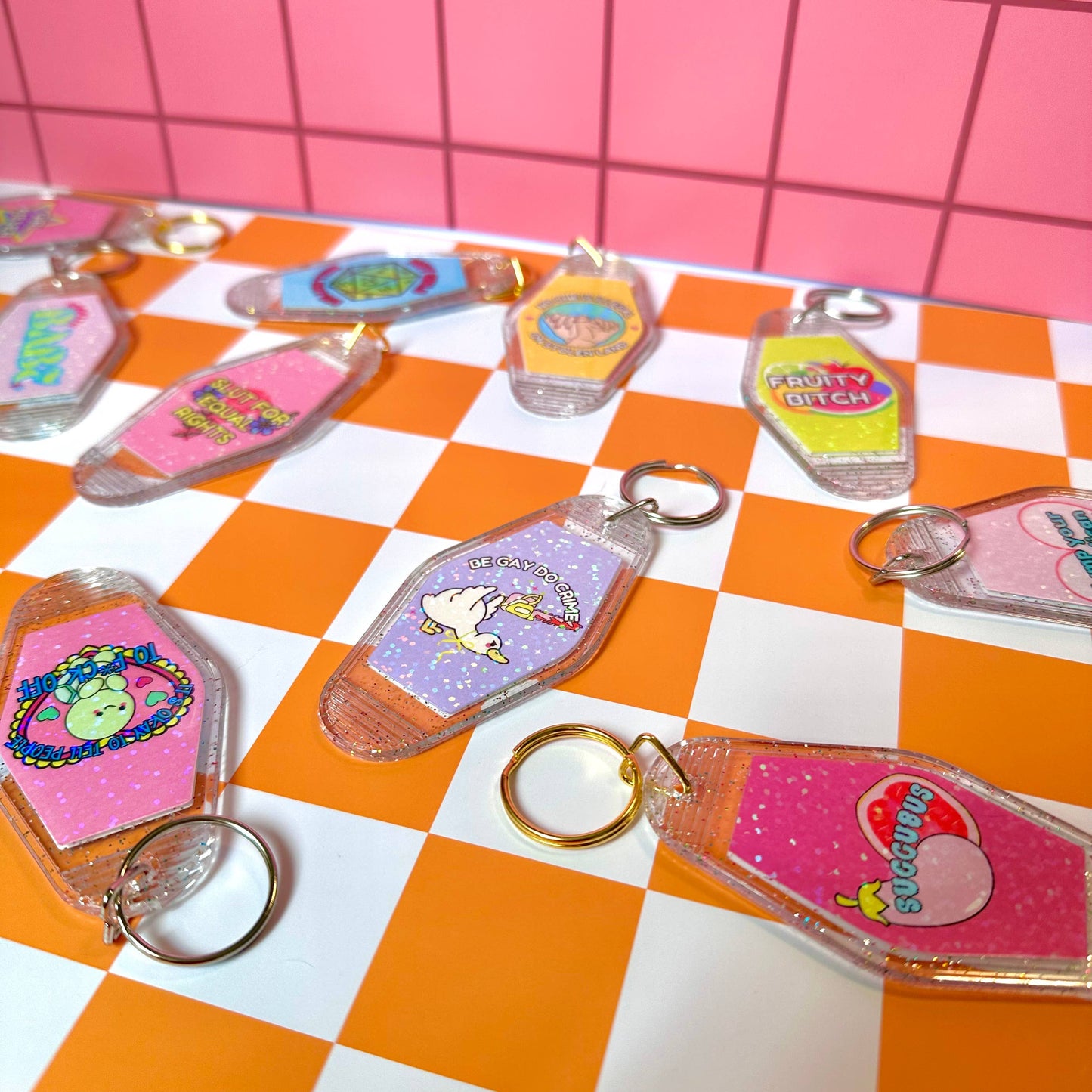 Eat Men for Breakfasf Keychain