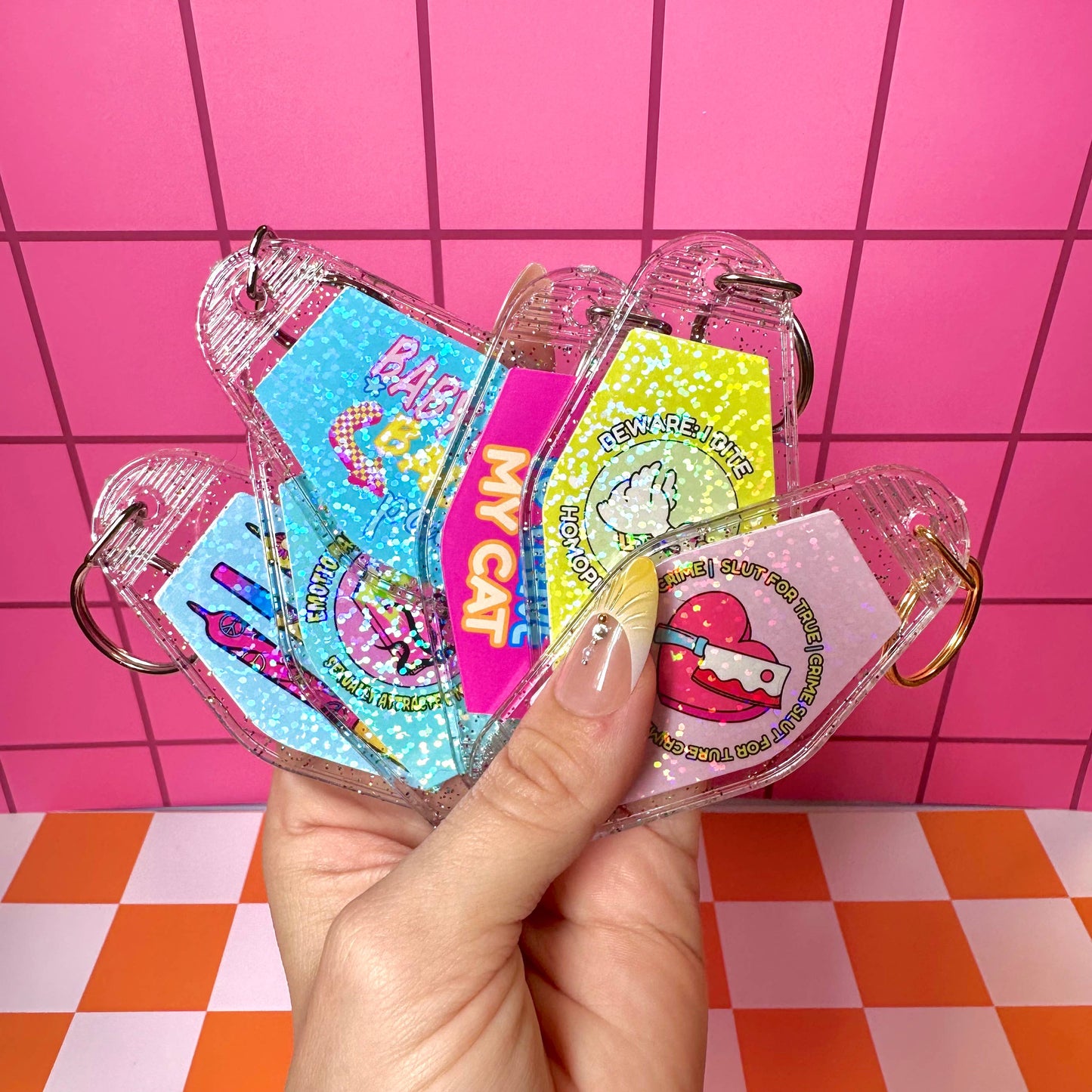 Eat Men for Breakfasf Keychain