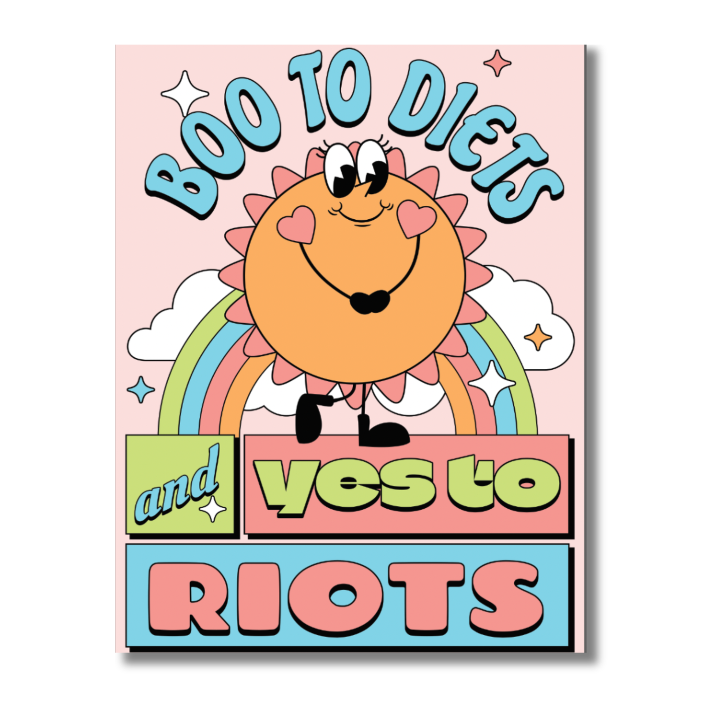 Boo to Diets; Yay To Riots Puzzle