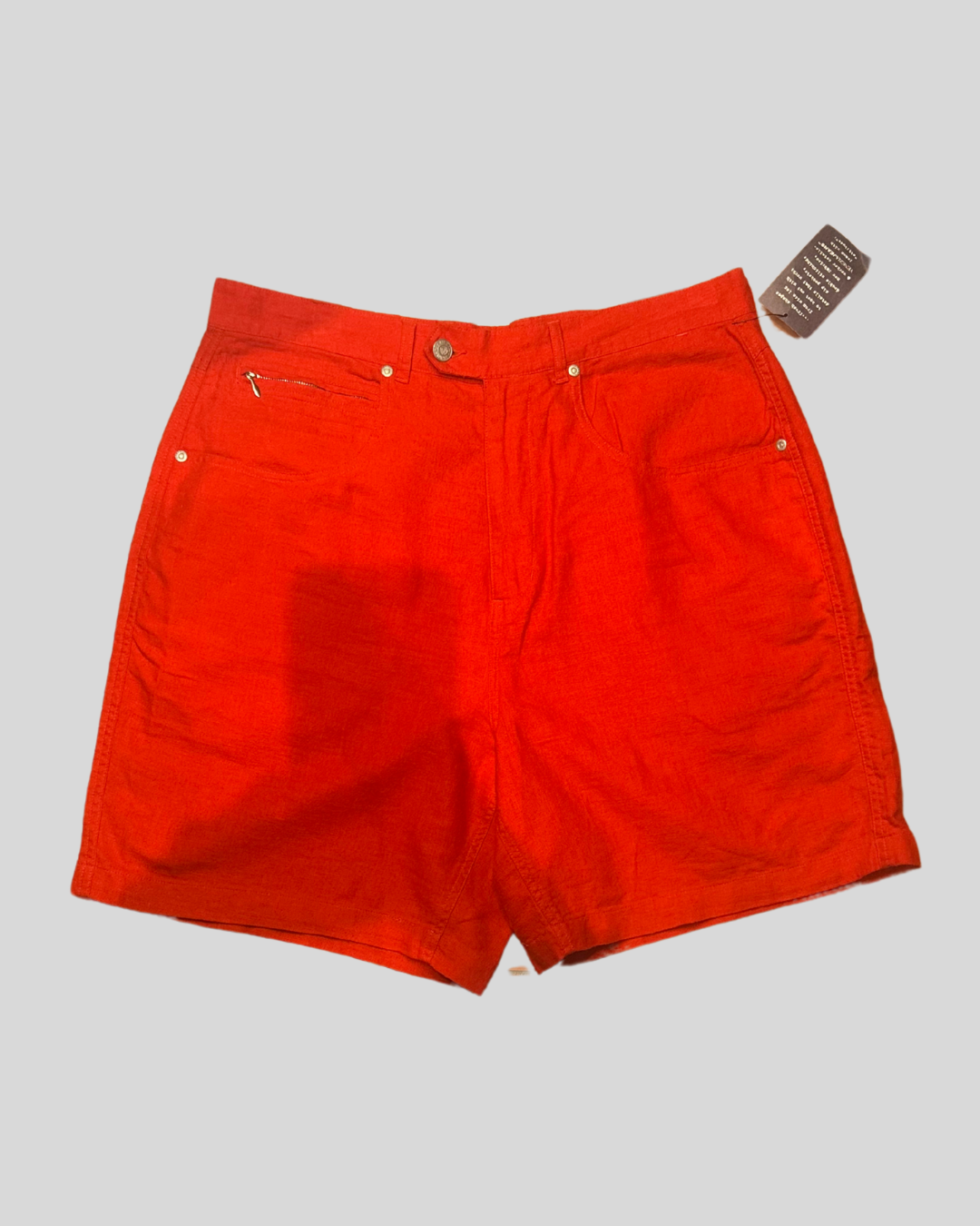 Vintage Venezia Cotton/Linen Shorts (Fits 12)