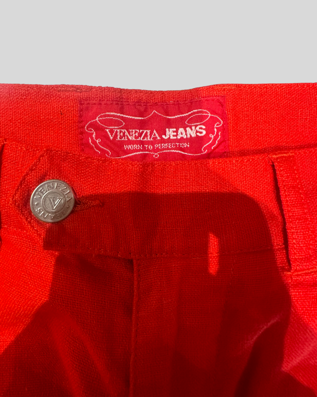 Vintage Venezia Cotton/Linen Shorts (Fits 12)