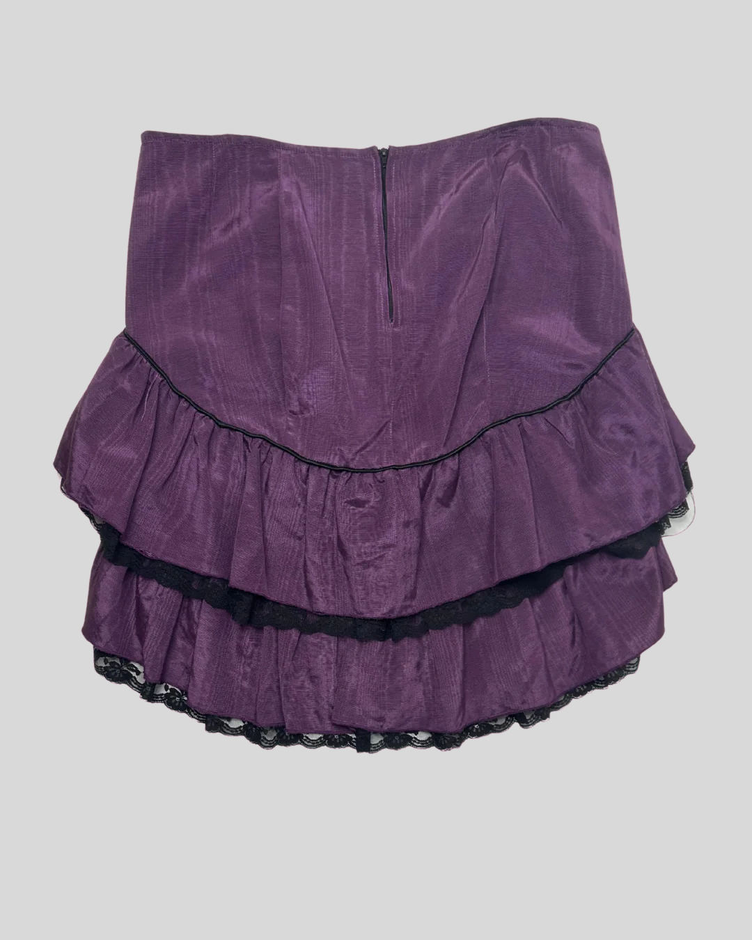 Blacklist Y2K Hi-Low Ruffle Skirt (XXL)