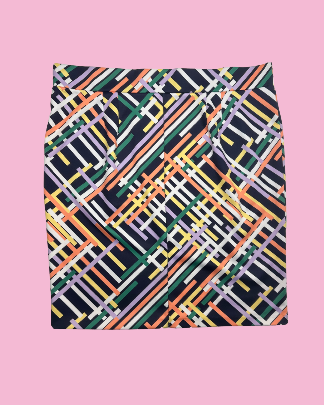 ELOQUII Multicolor Midi Skirt (28)