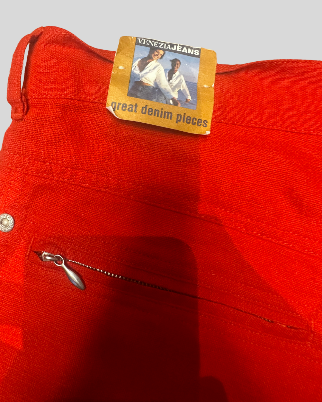Vintage Venezia Cotton/Linen Shorts (Fits 12)