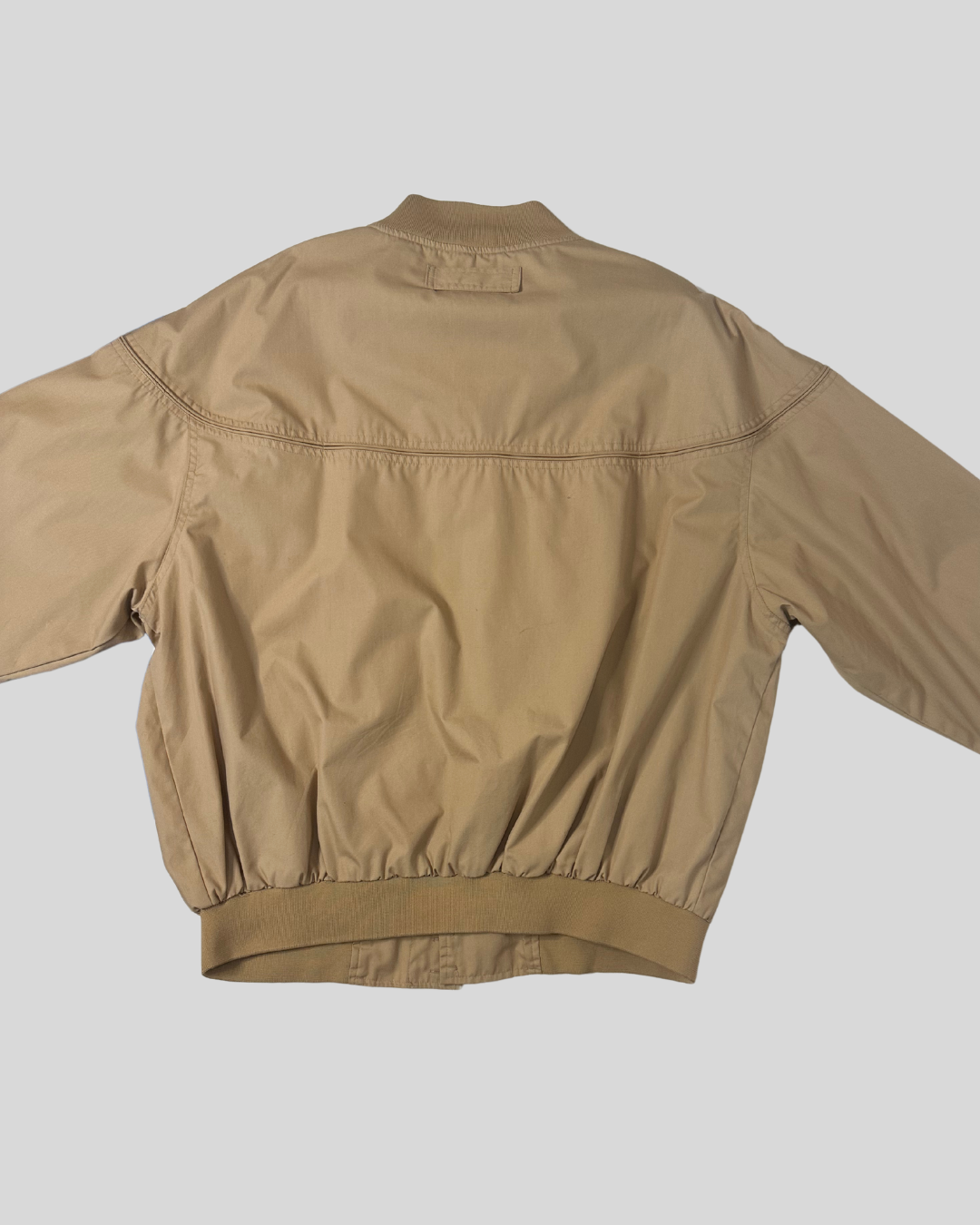 Vintage Original Windbreaker Khaki Jacket (XXL)