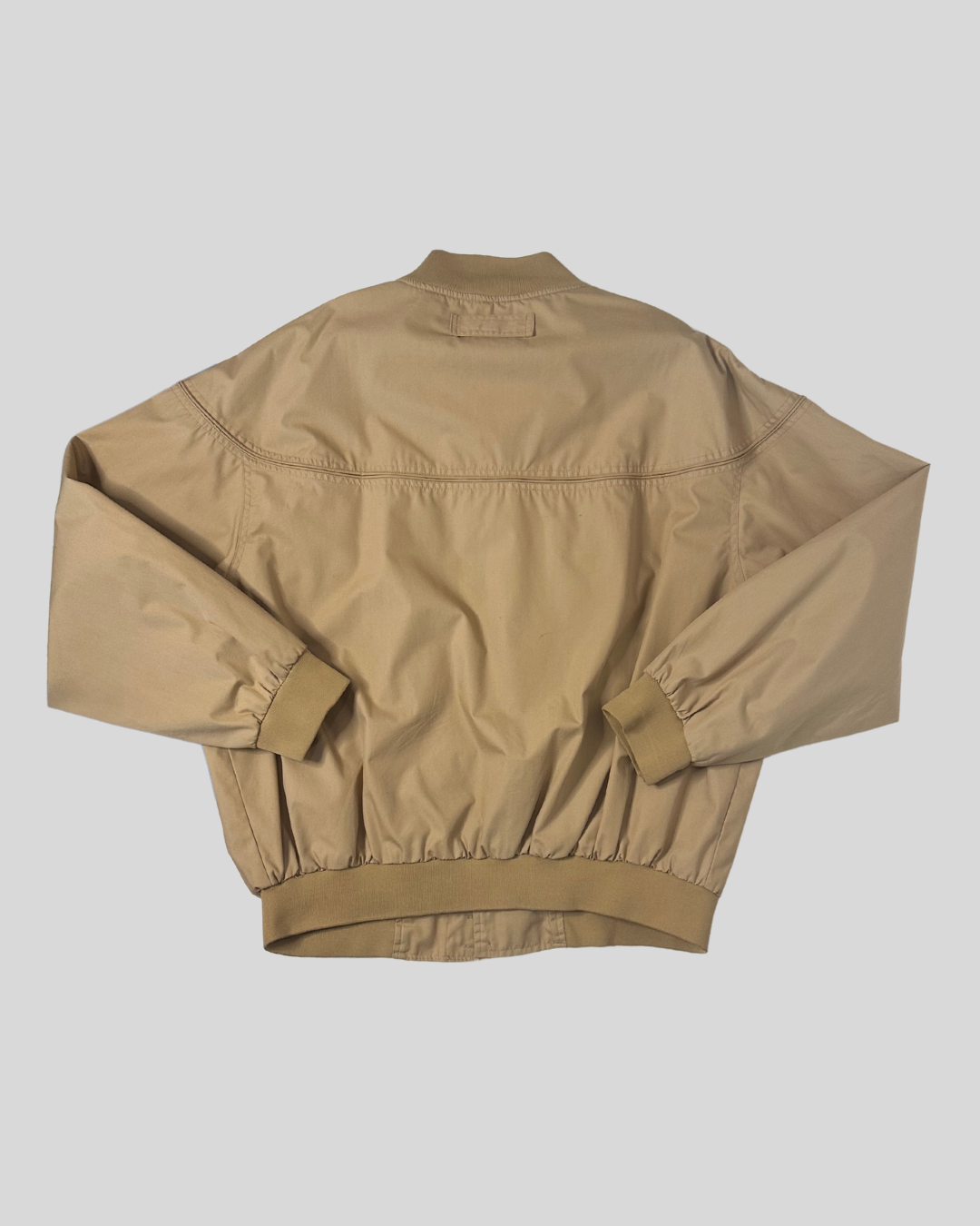 Vintage Original Windbreaker Khaki Jacket (XXL)
