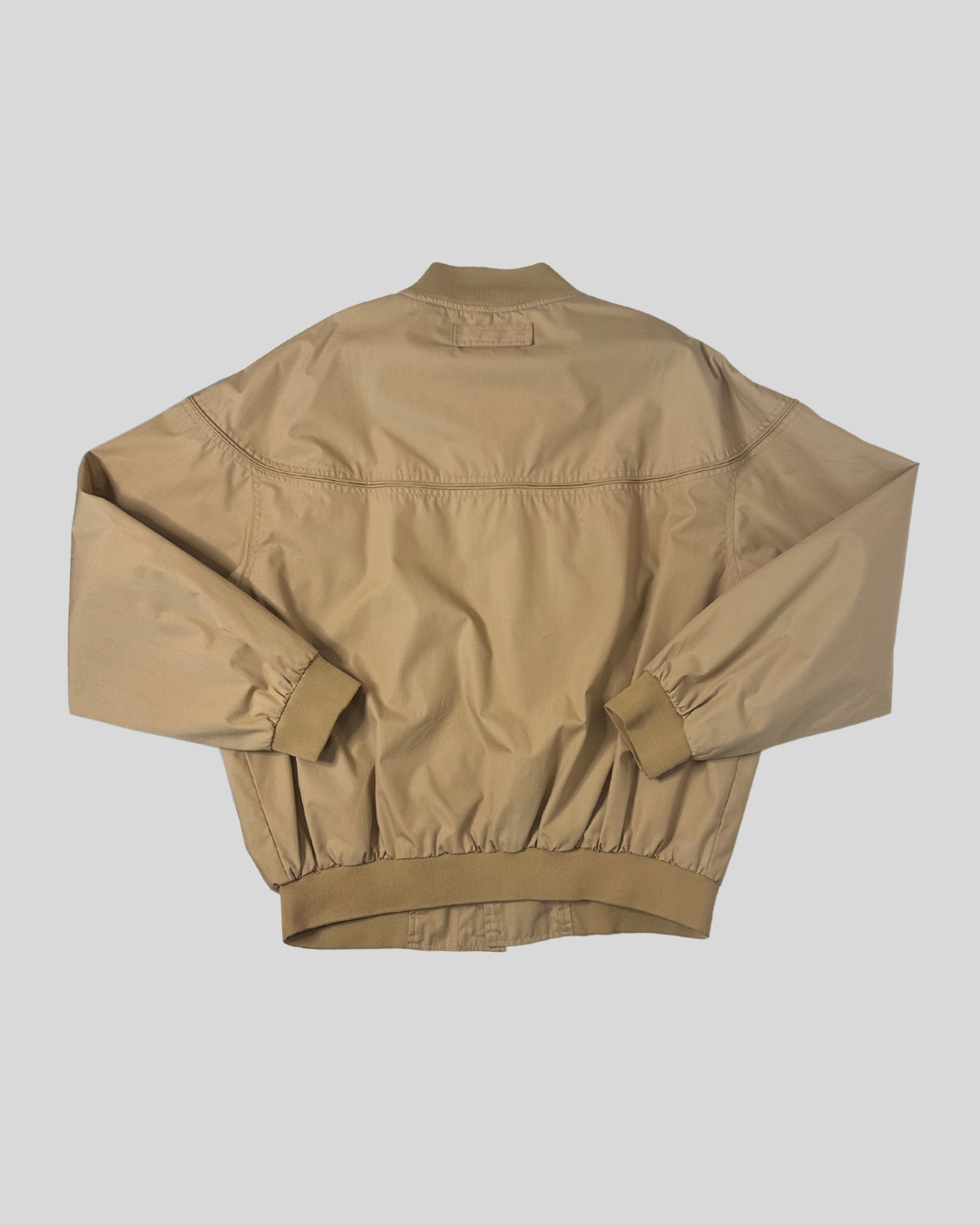 Vintage Original Windbreaker Khaki Jacket (XXL)