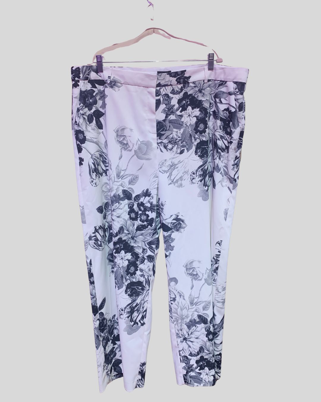 Karen Millen NWT White Floral Pants (20)