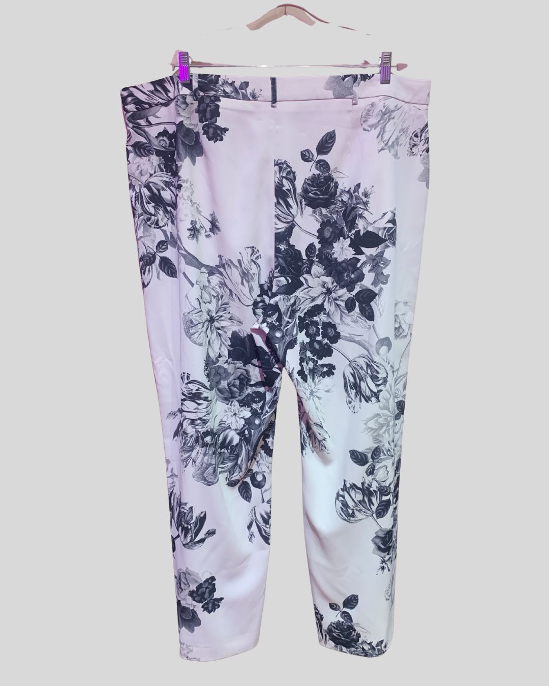 Karen Millen NWT White Floral Pants (20)