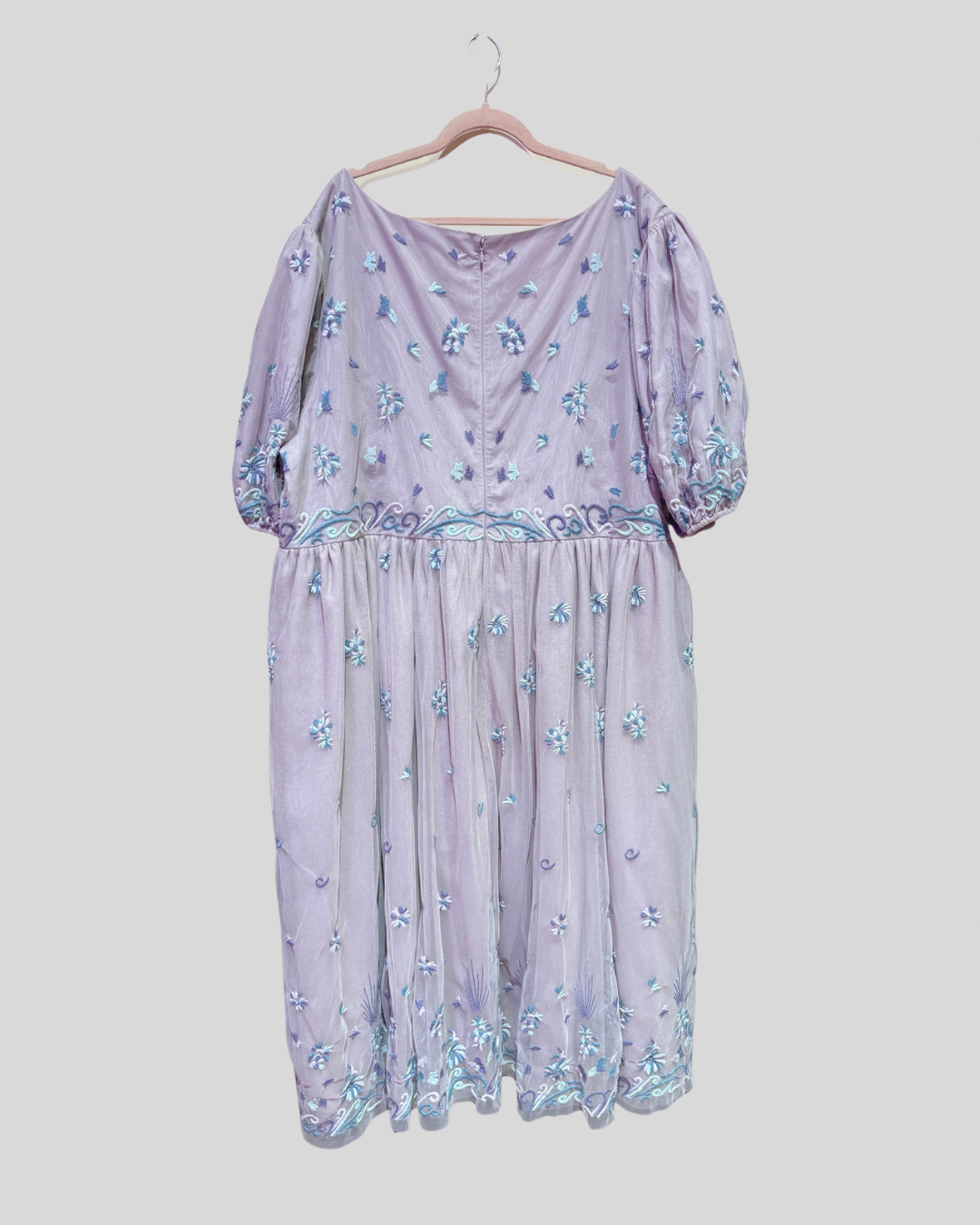 Jessakae Mauve Tulle Dress (5X)