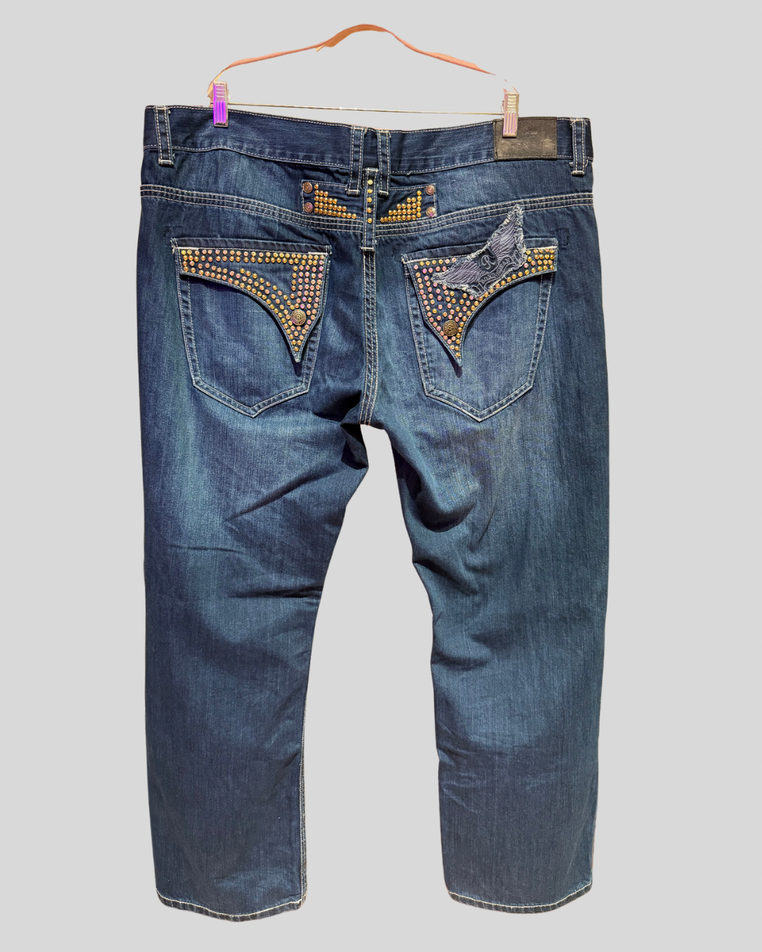 Robins Jeans Studded Butt Jeans (46W)