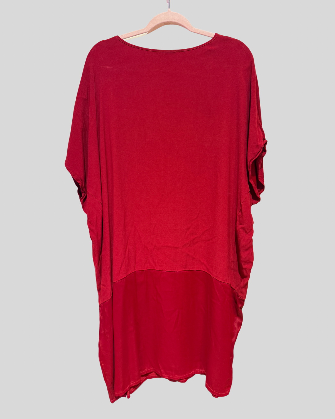 Universal Standard Red Blocked Fabric Dress (22/24)