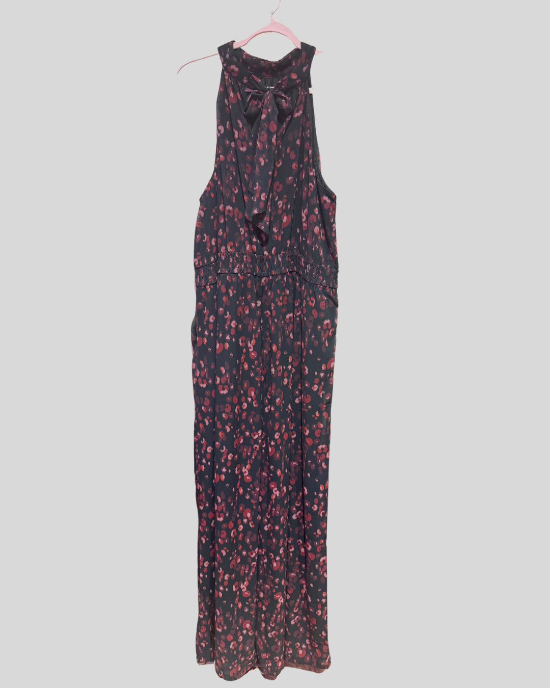 Torrid NWT Black and Red Printed Jumpsuit (3X / 22-24)