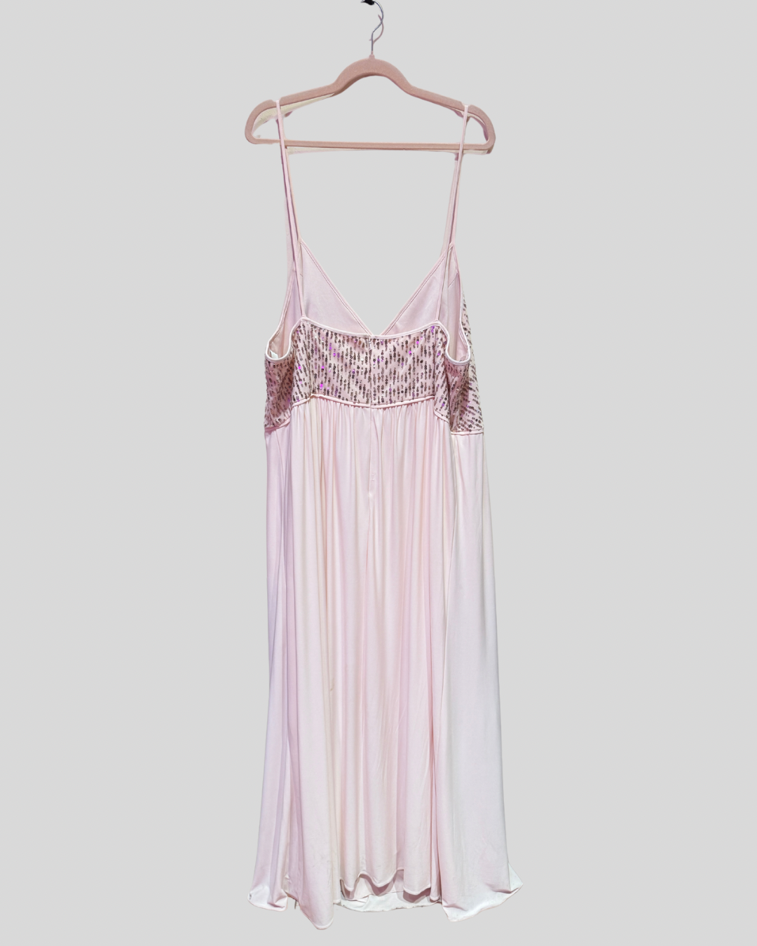 DB Studio Pink Sequin Combo Fabric Gown (24)