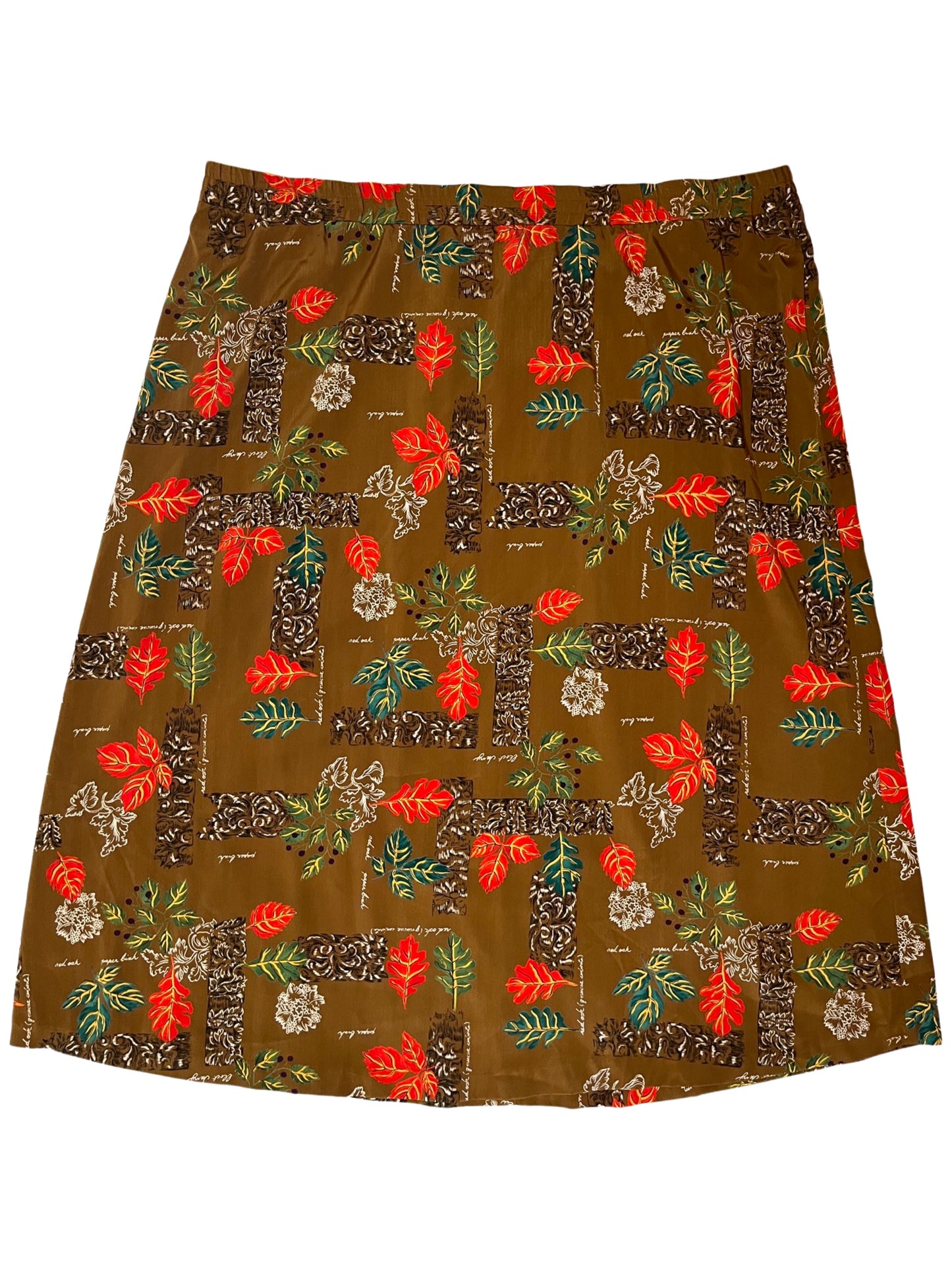 Falling Leaves Maxi Skirt