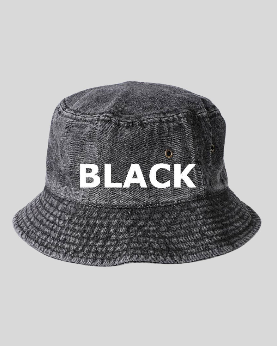 Cotton Canvas Denim Bucket Hat