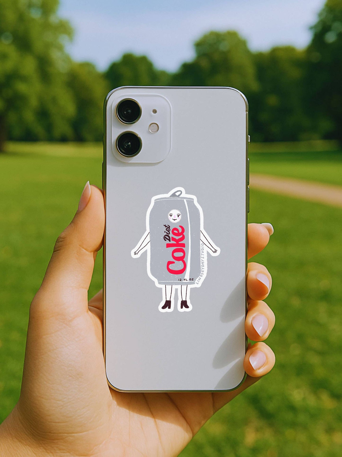 Diet Coke Deanne Sticker