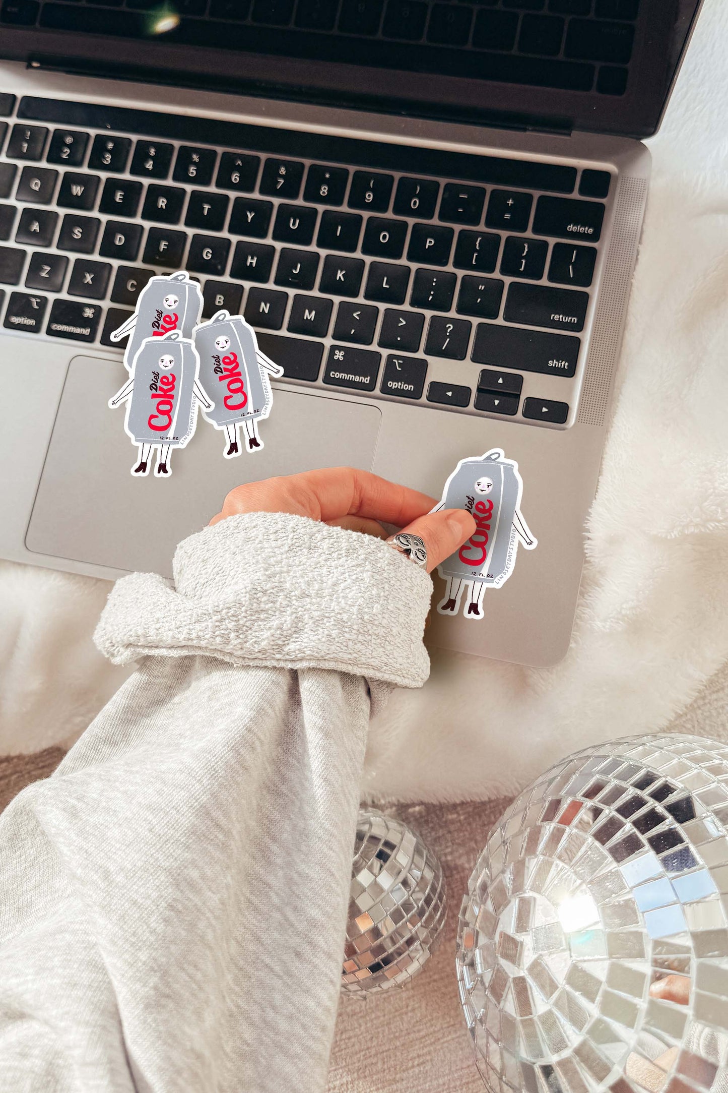 Diet Coke Deanne Sticker