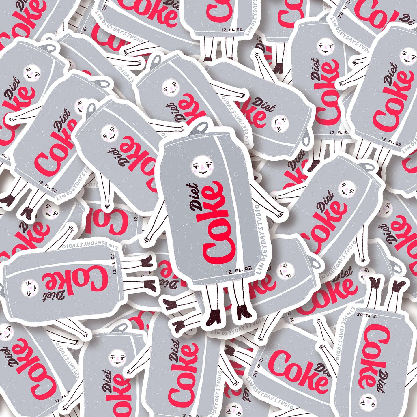 Diet Coke Deanne Sticker