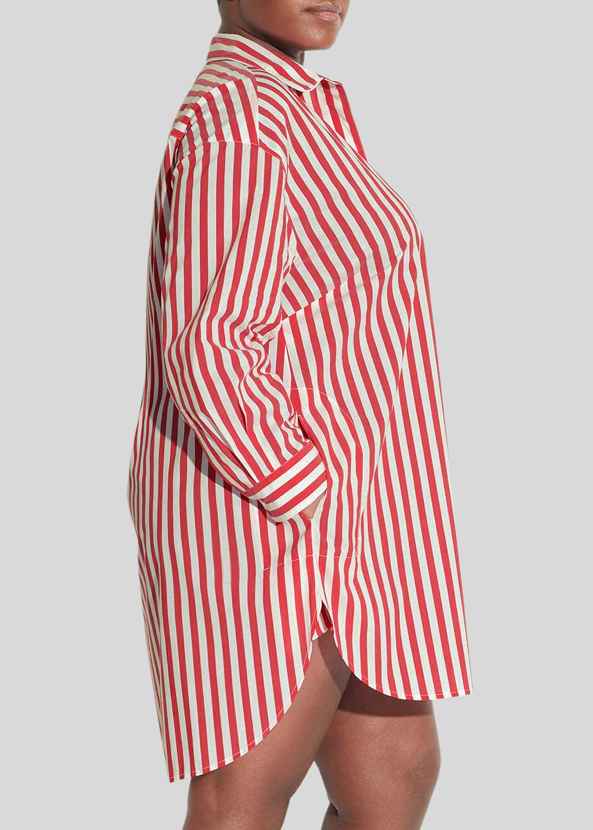 See Rose Go Poppy Red Signature Tunic (0x, 1x & 2x)