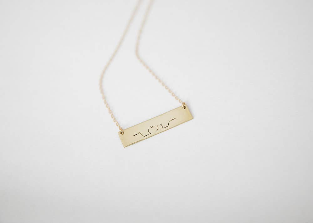 Bang-Up Betty - Shruggie Necklace