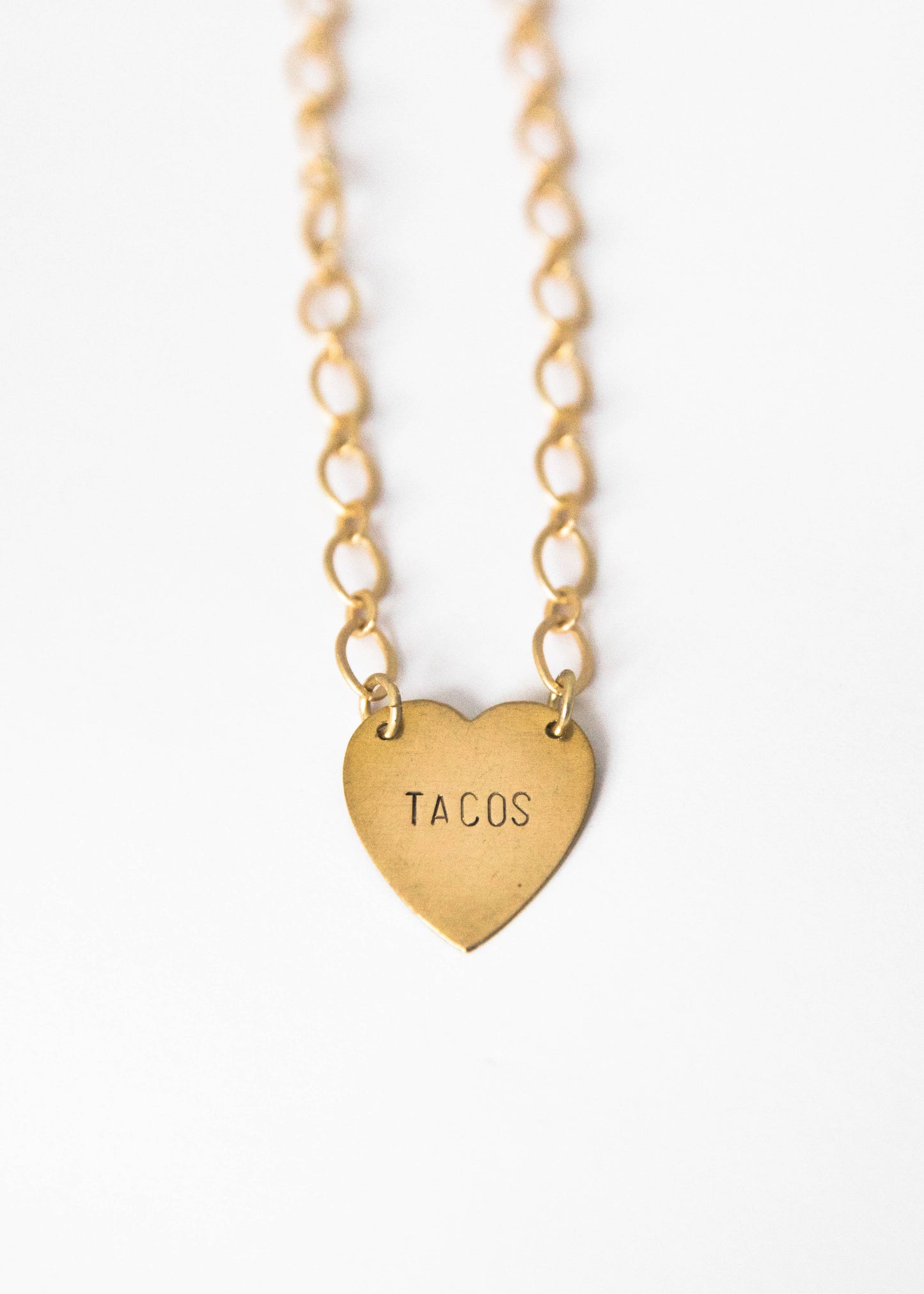 Bang-Up Betty - Tacos Heart Necklace