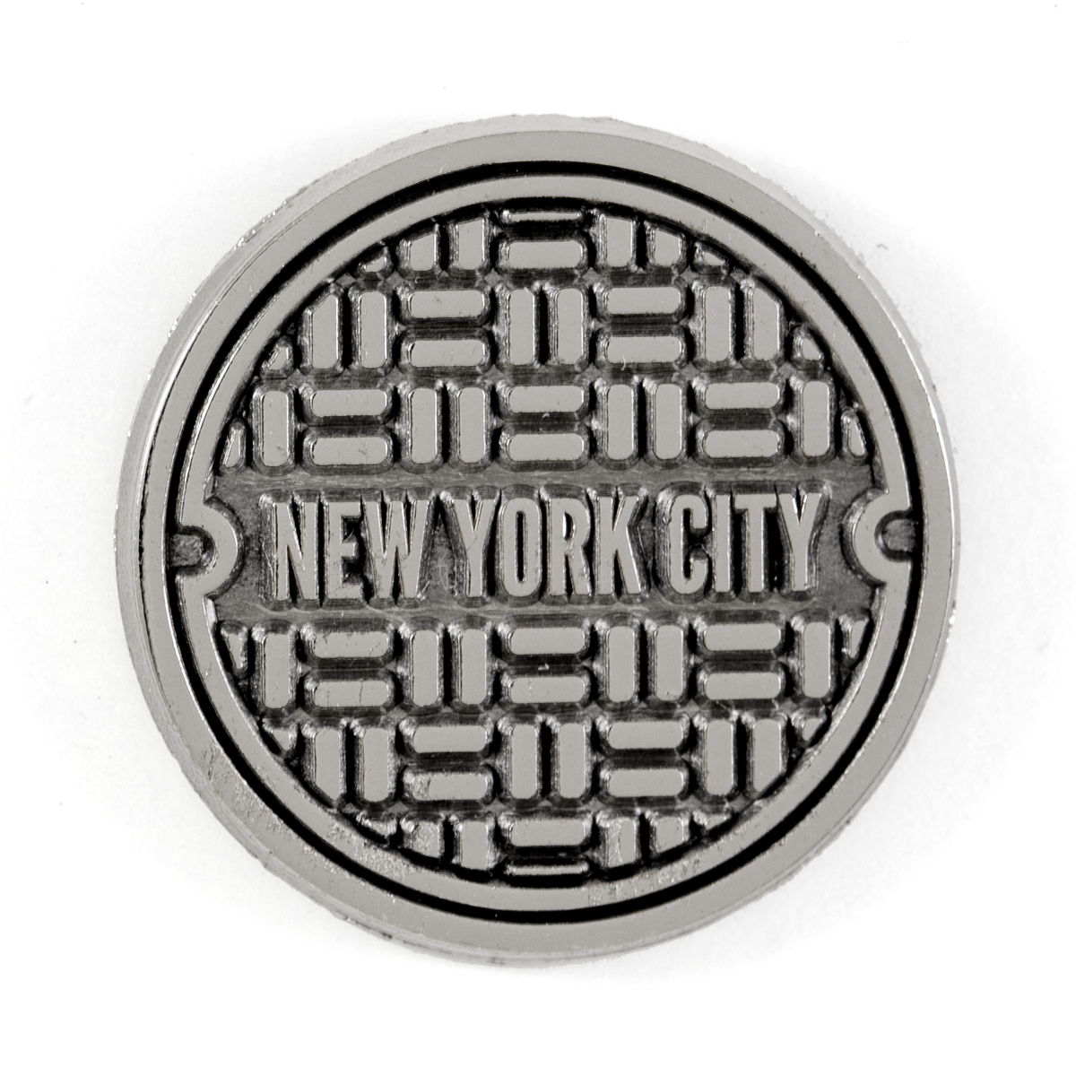 These Are Things - NYC Sewer Enamel Pin