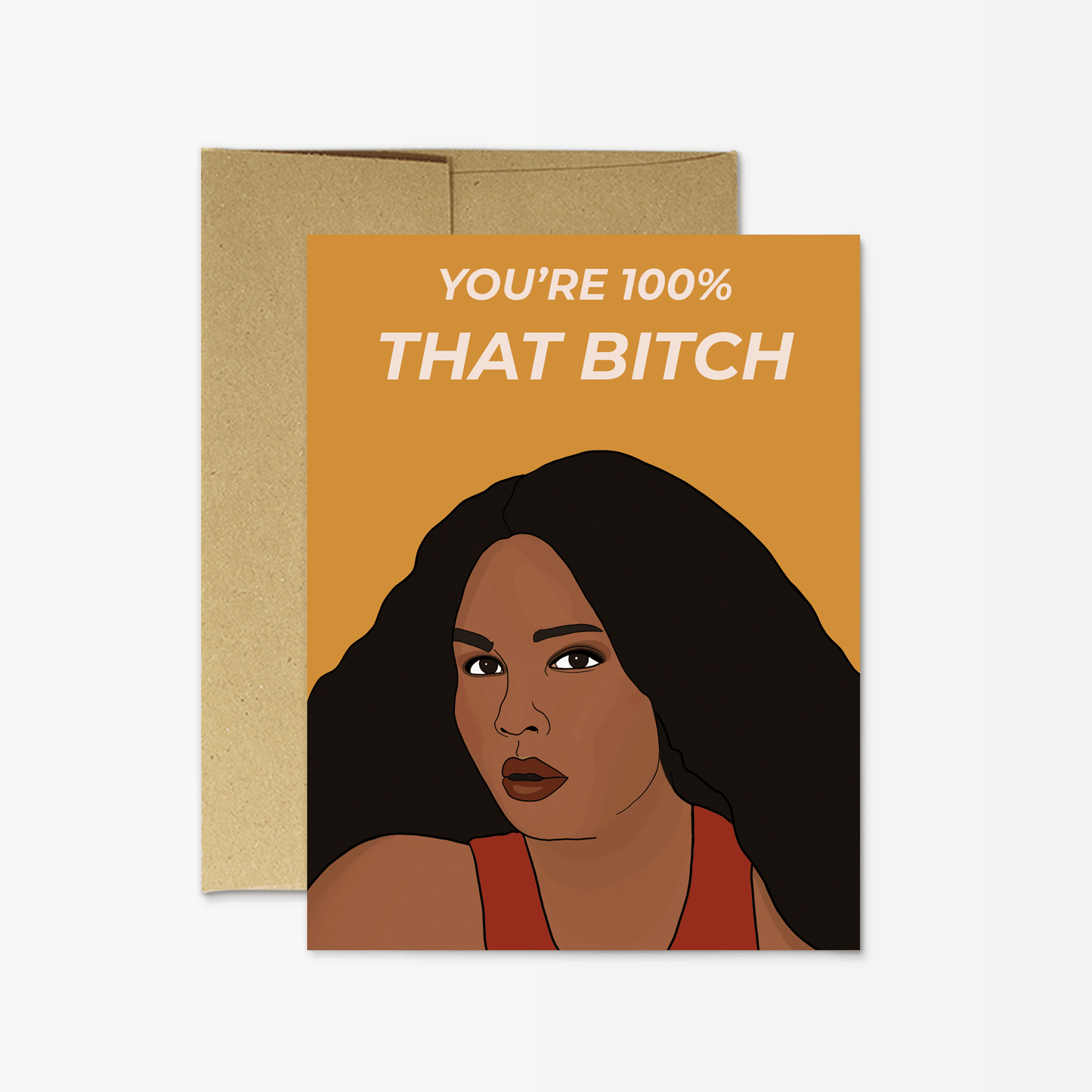 Party Mountain Paper co. - Lizzo 100% That B***