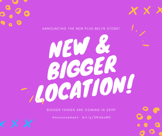 ANNOUNCEMENT:  New & Bigger Location!