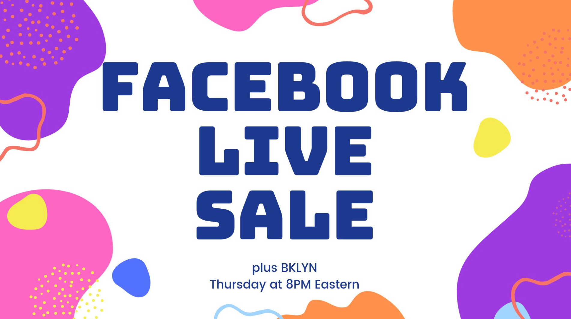 Facebook Lives Every Thursday - PLUS SIZE RESALE
