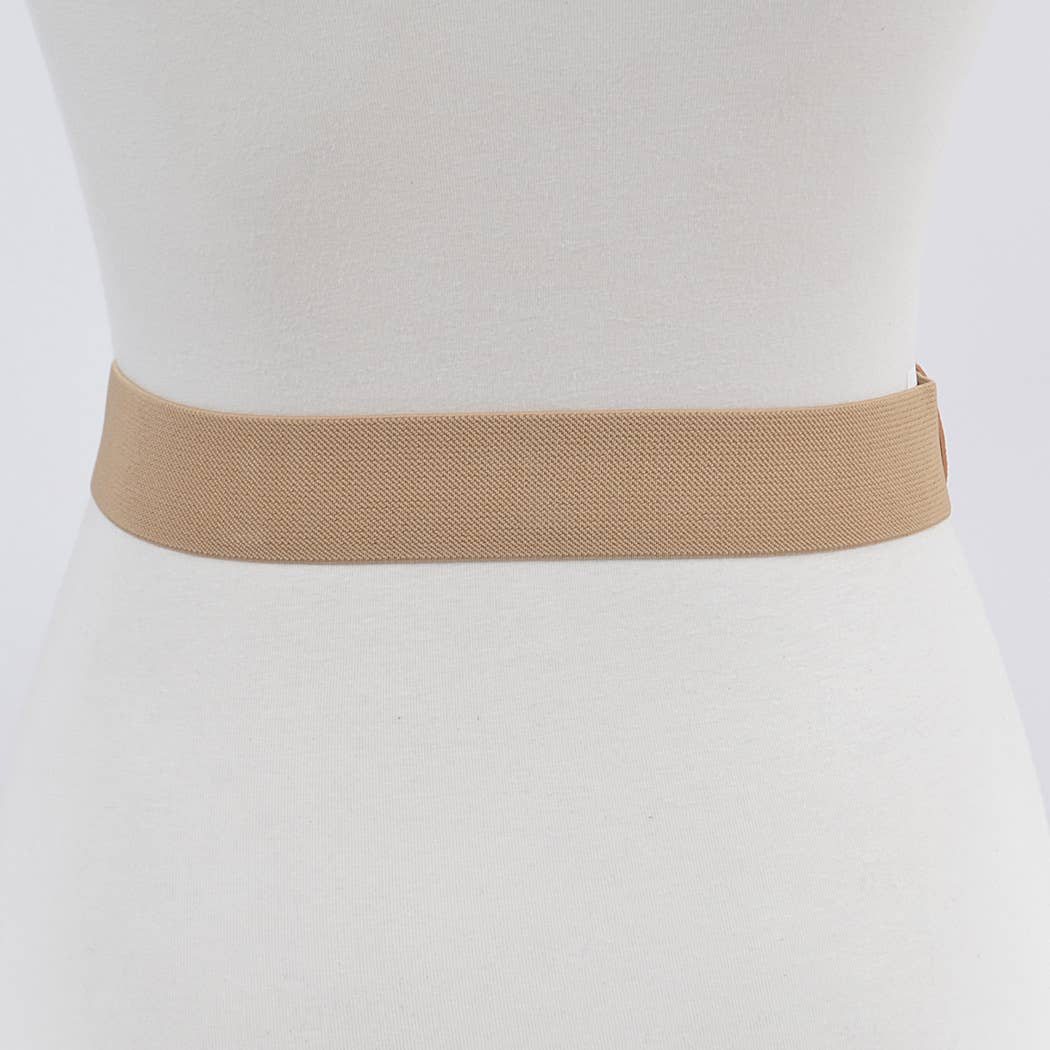 Leopard Two Buckle Plus Size Waist Belt: Leopard