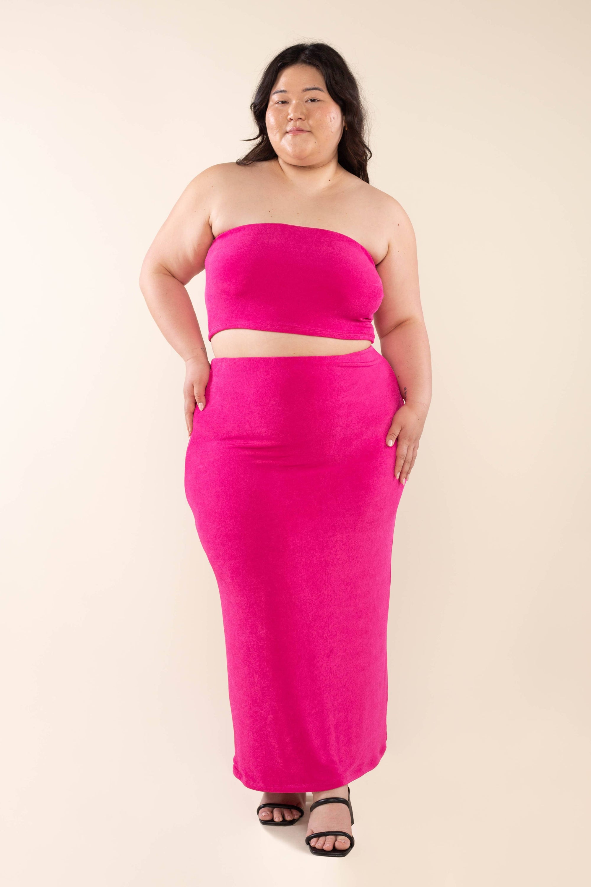 NLT Teagan Skirt Fuchsia 1XL