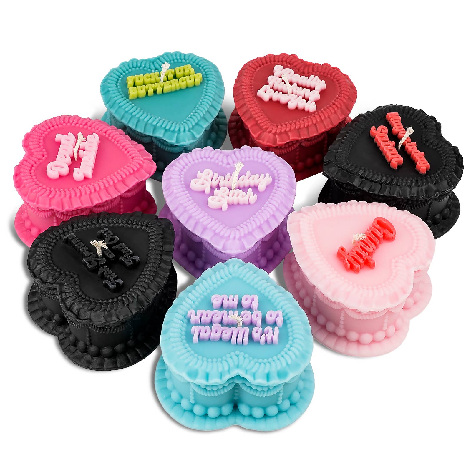 Cunty Heart Candle