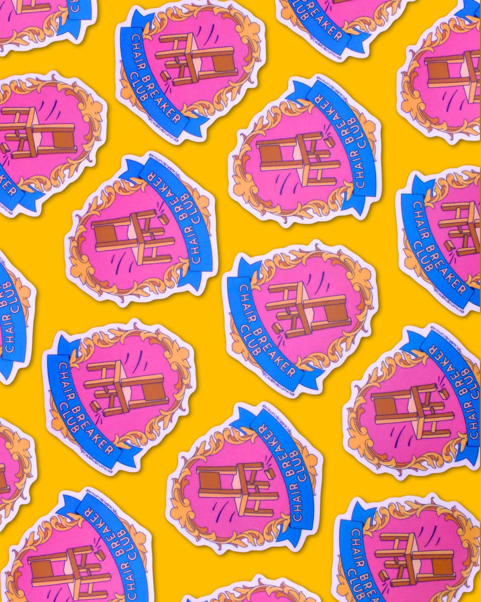 Chair Breaker Sticker