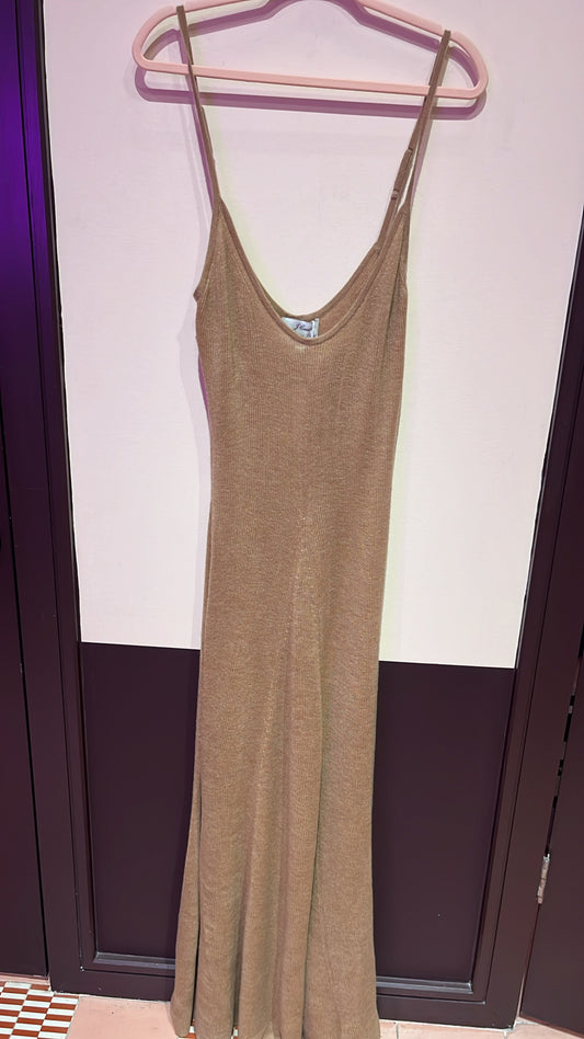 RESALE JCREW NWT tan cashmere dress