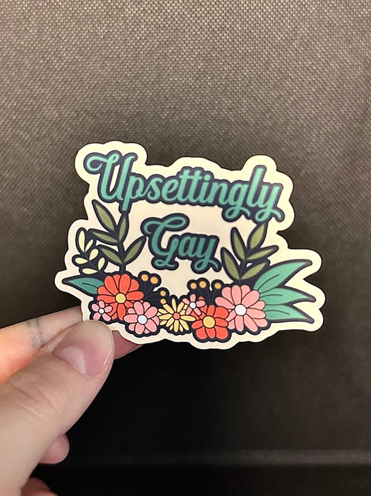 Killer Queer - Upsettingly Gay Sticker