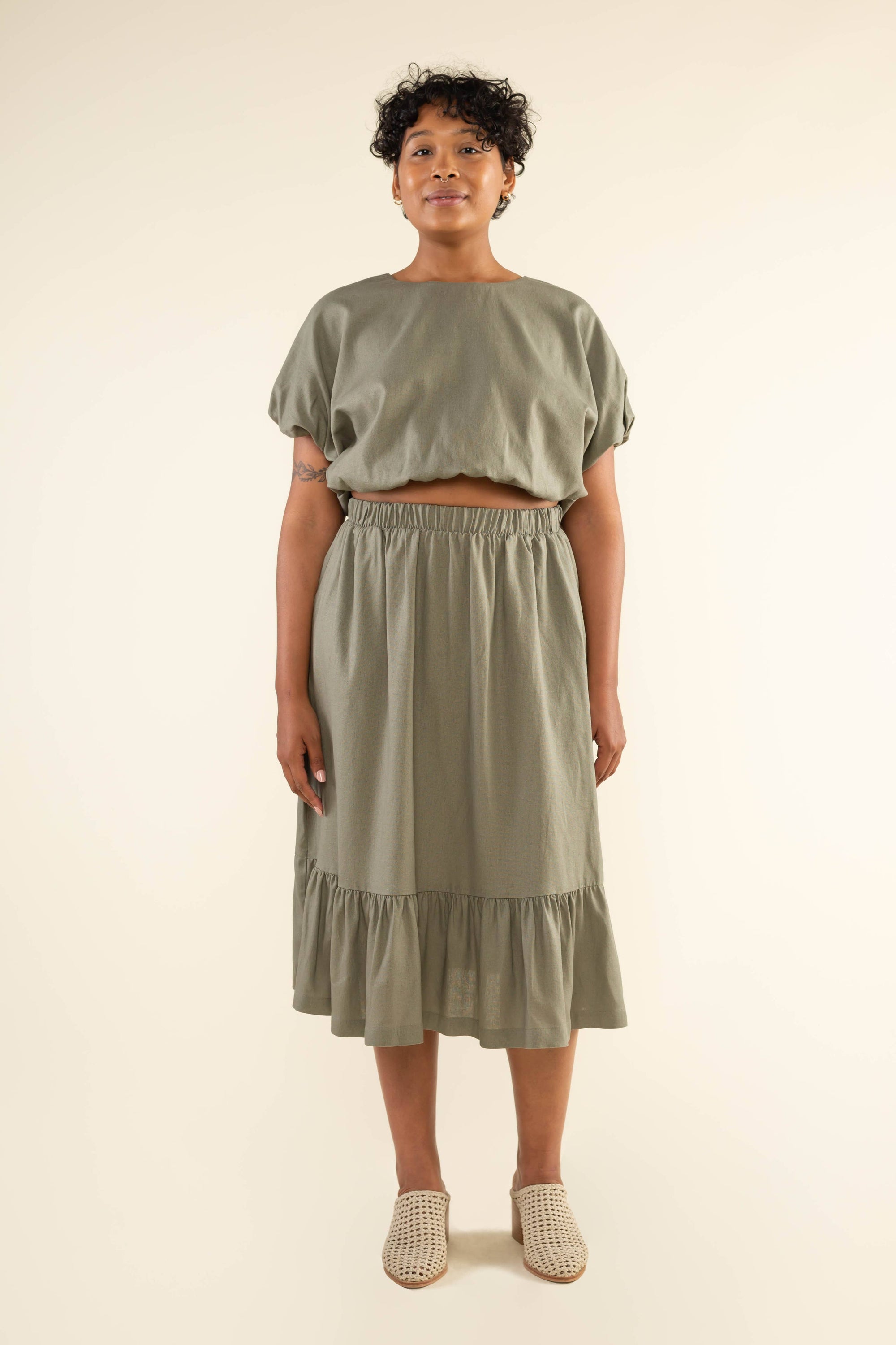 NLT Cedar Skirt Khaki Green 1XL