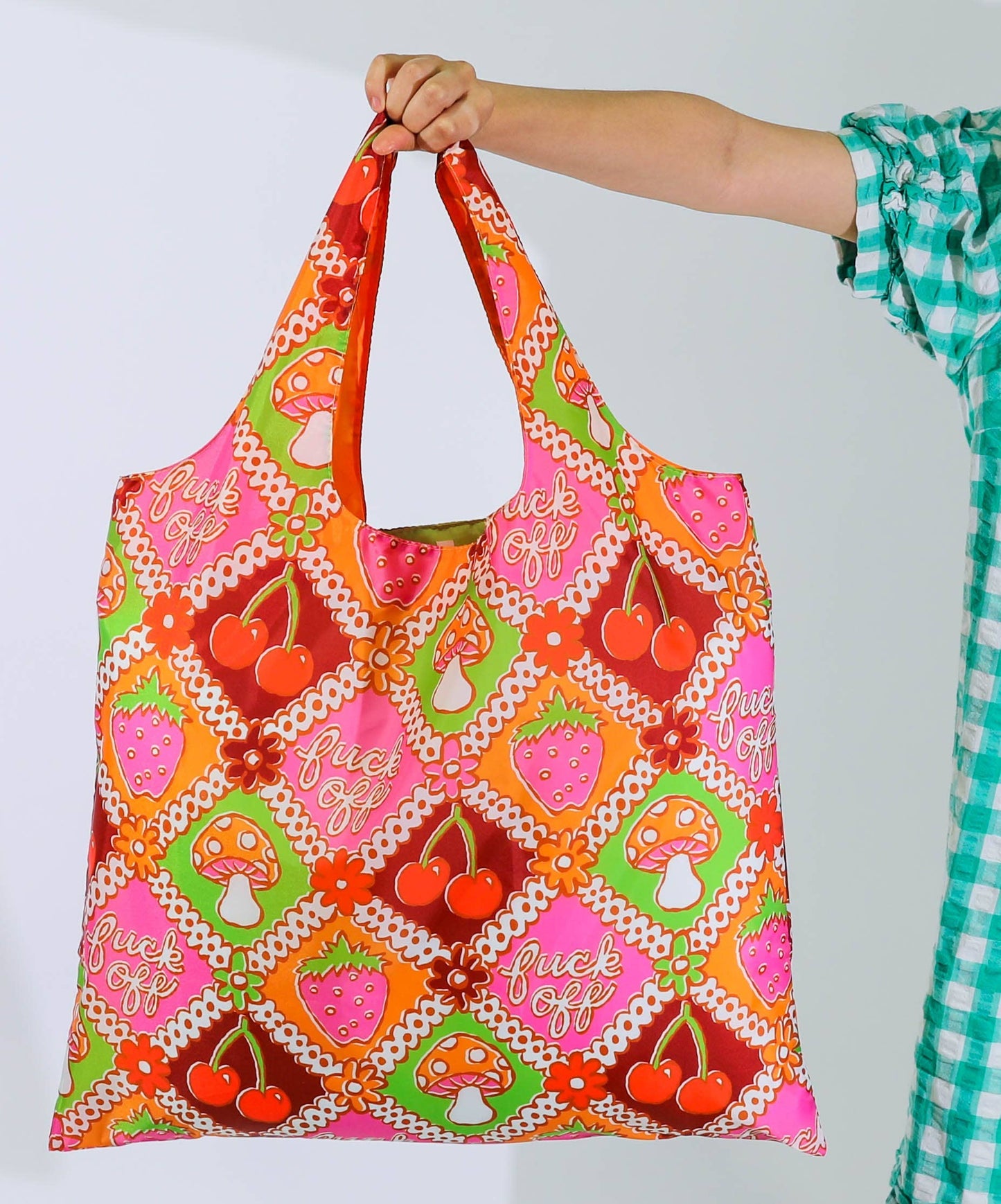 Yellow Owl Workshop - F* Off Retro Art Sack® - Eco-Friendly Reusable Tote Bag