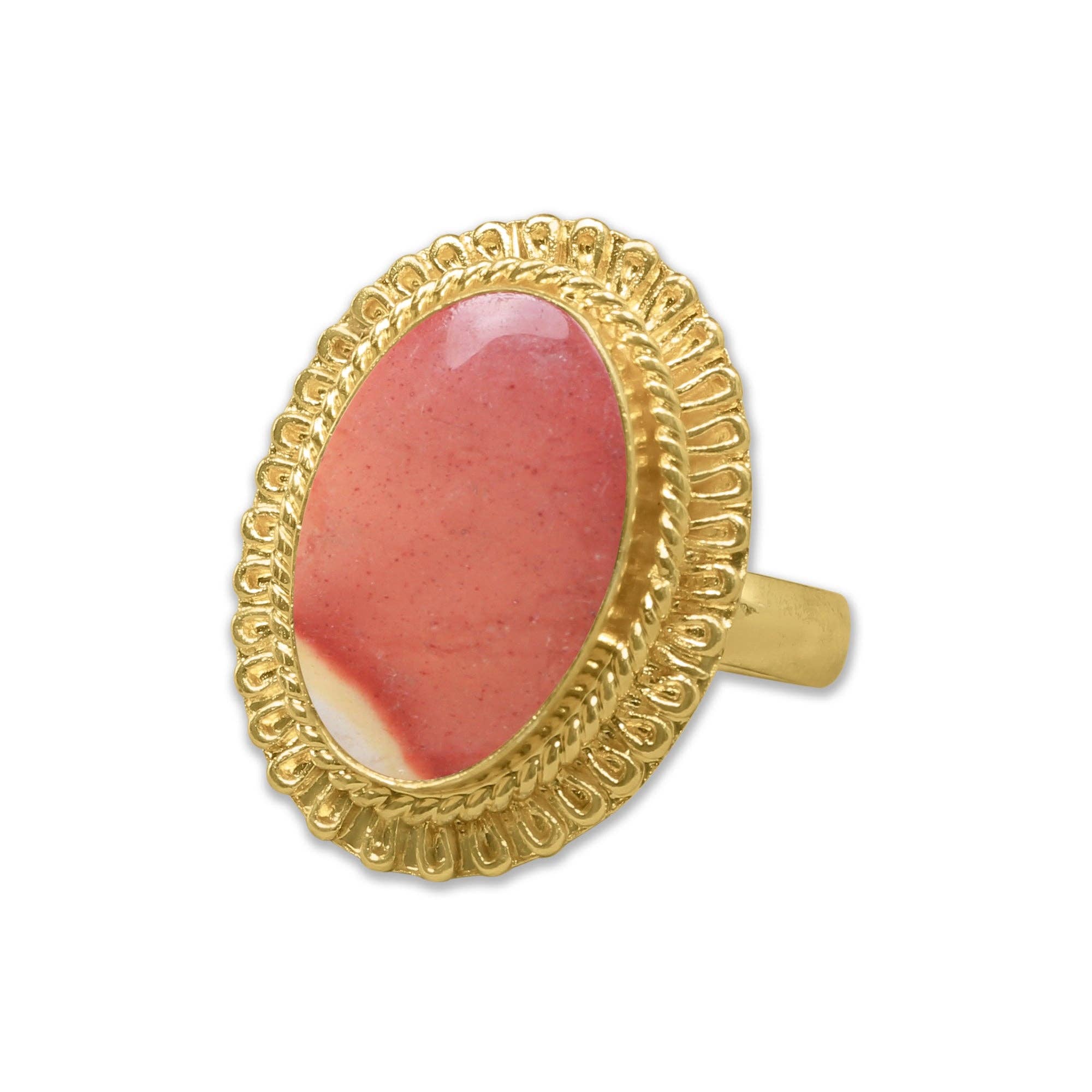 Assorted Crystal Rings – Gold-Plated, Mixed Designs & Gemstones | Wholesale: 10 Rings