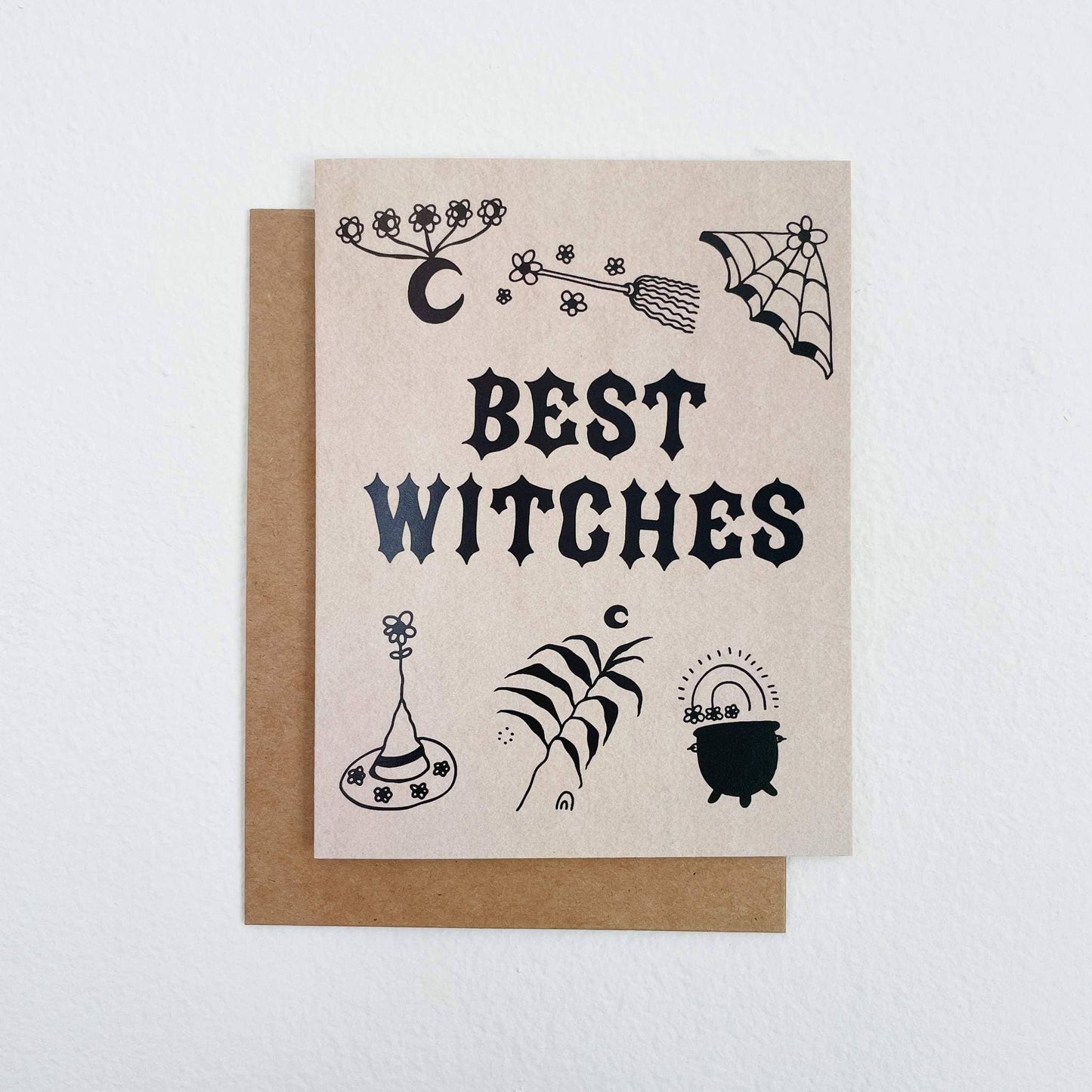 Holler Greetings - Best Witches | Greeting Card