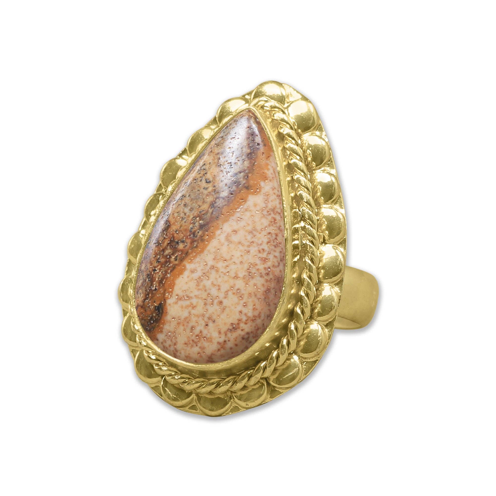 Assorted Crystal Rings – Gold-Plated, Mixed Designs & Gemstones | Wholesale: 10 Rings