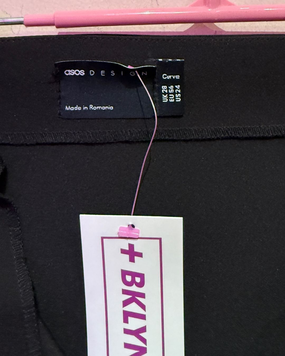 Asos Black Fringe Rhinestone Skirt (24)