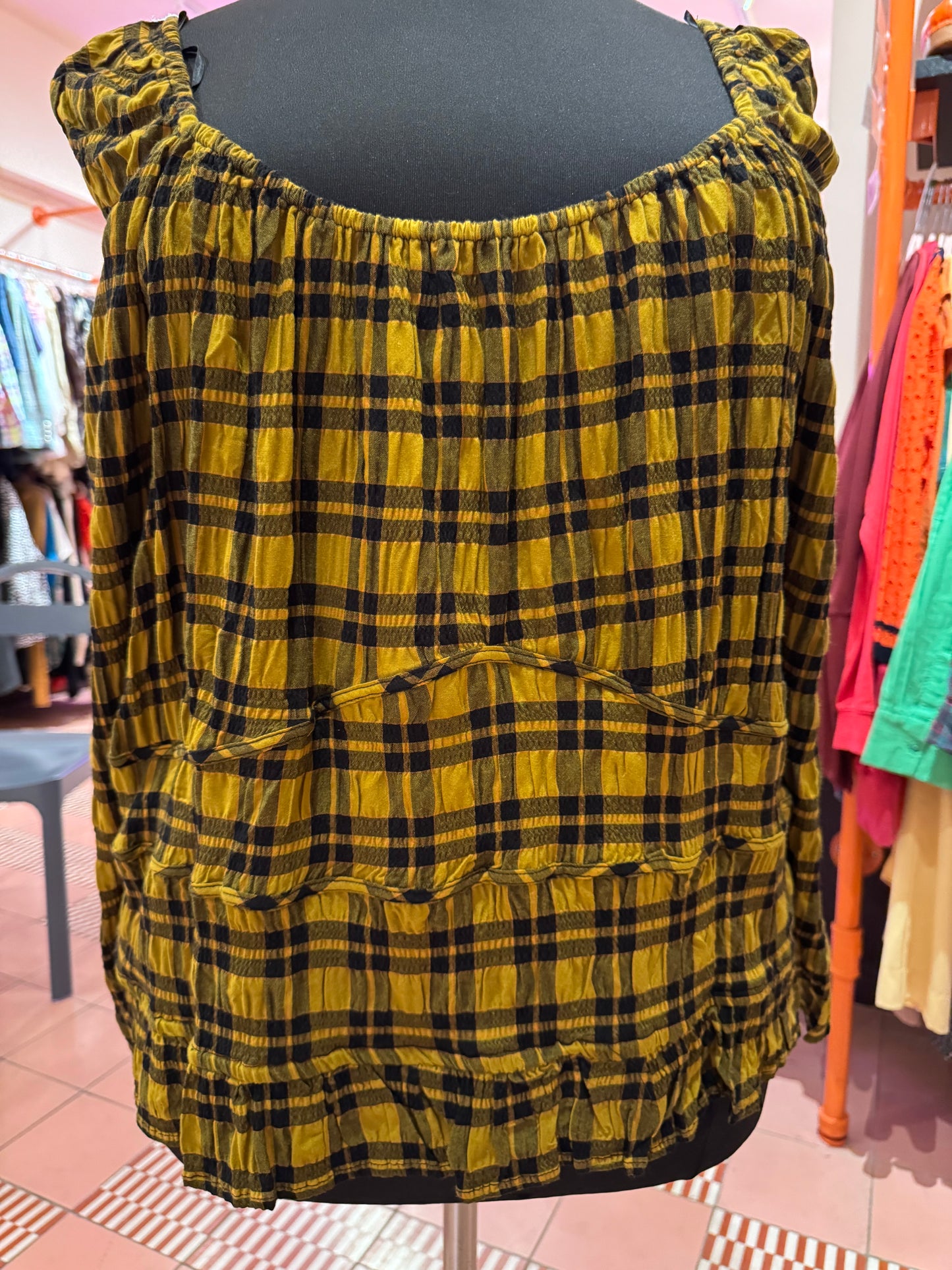 Wray Plaid Salma Top (5x)