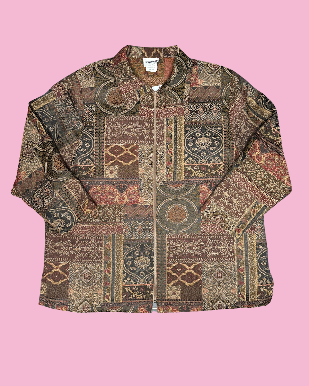 Vintage Bon Worth Tapestry Jacket (L)