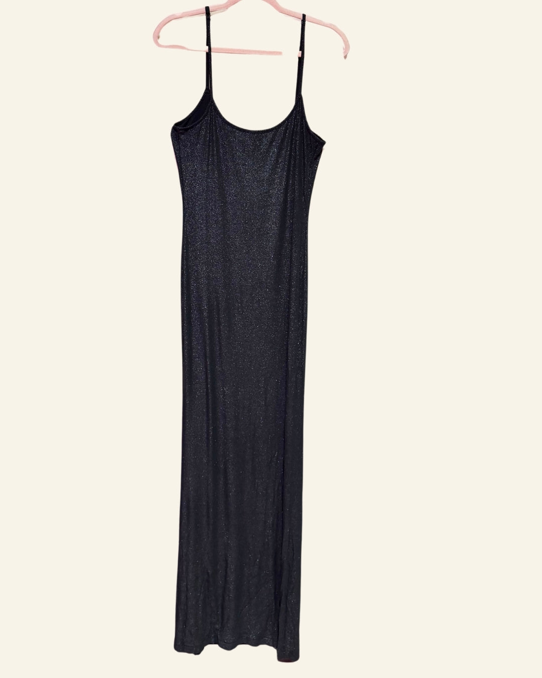 Skims Sparkly Ribbed Maxi Dress (2X)