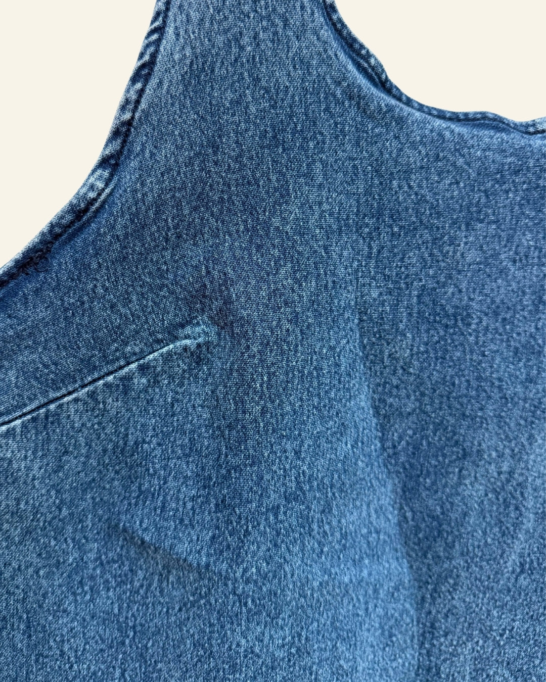 Derek Heart Denim Mini Dress (3X)