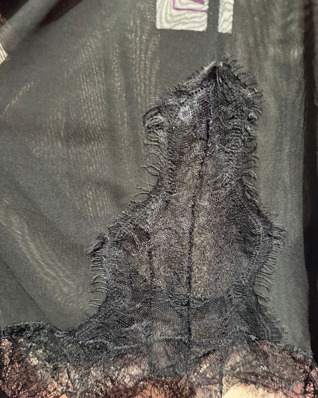 Unbranded Black Mesh Lingerie Top Bustier (FITS 2X)