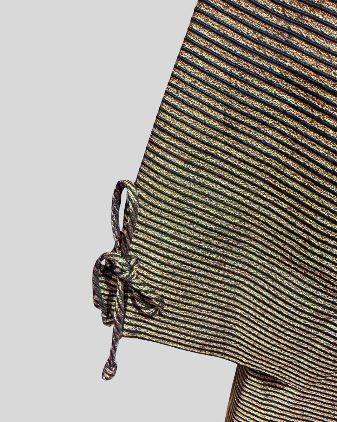 VINTAGE JESSICA HOWARD gold stripe jacket (fits 14/16)