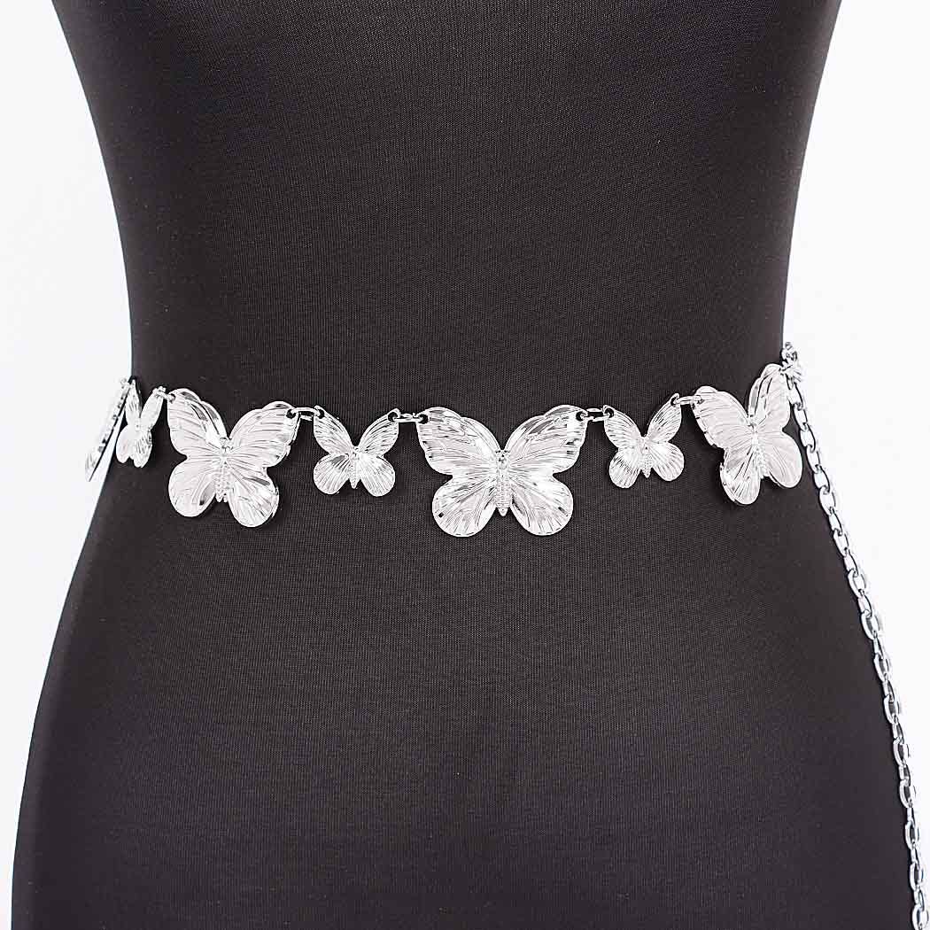 Multi Butterfly Chain Belt: GD