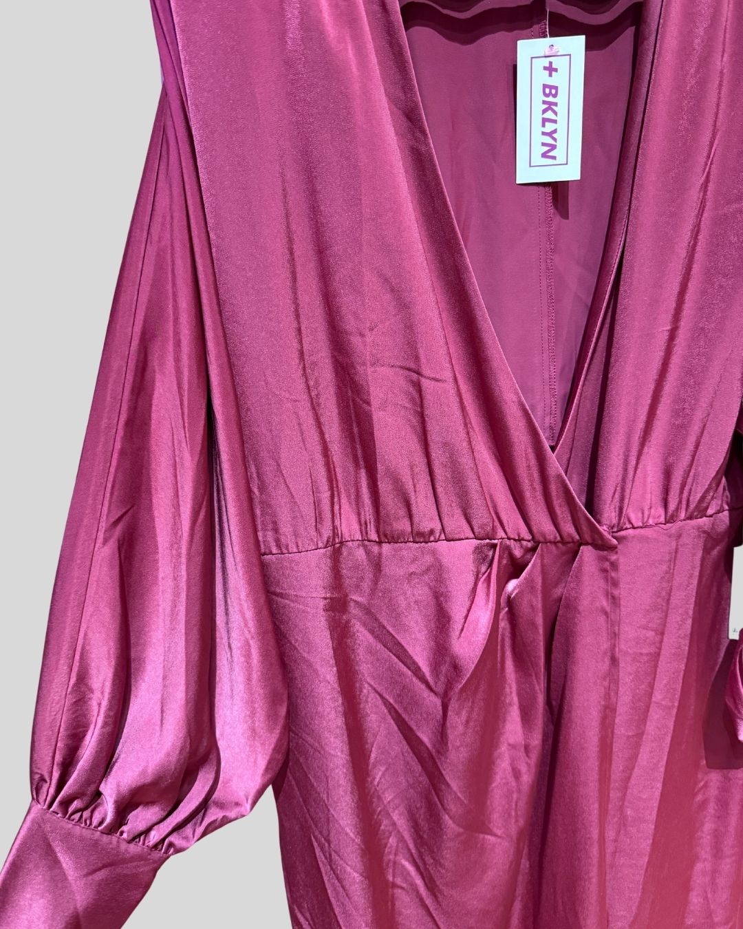 Eloquii NWT Pink Satin Dress (16)
